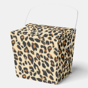 Leopardenprint Geschenkschachtel
