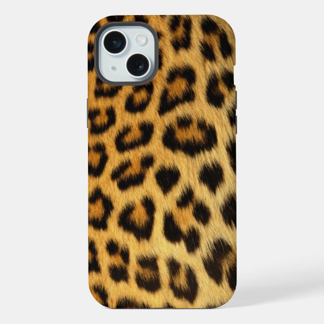 Leopardenprint iPhone Hülle (Rückseite)