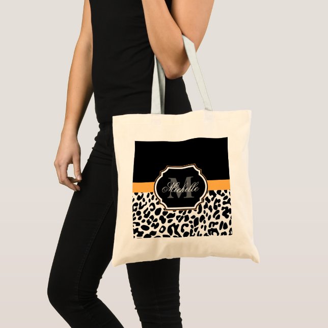 Leopardenprint Tragetasche (Vorderseite (Produkt))
