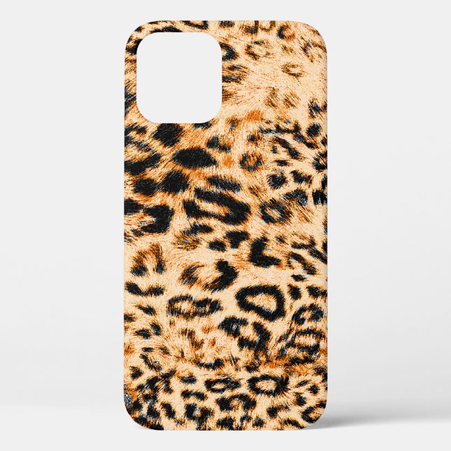 Leopardenstruktur, Leopardenmuster Case-Mate iPhone Hülle (Rückseite)