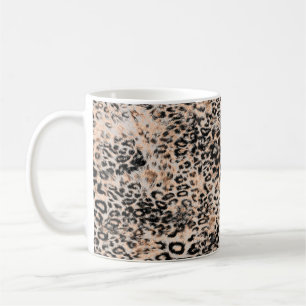 Leopardenstruktur, Leopardenmuster Kaffeetasse