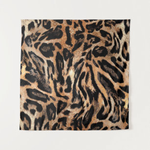 Leopardenstruktur Wandteppich