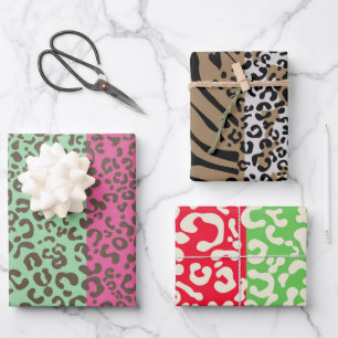 Leopardenzebramuster Papier