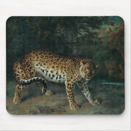 Leopardess (von Jean-Baptiste Oudry) Mousepad