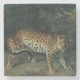 Leopardess (von Jean-Baptiste Oudry) Steinuntersetzer