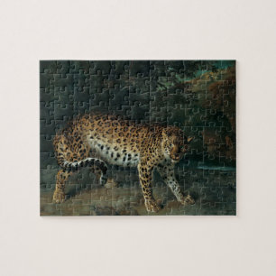 Leopardess (weiblicher Leopard) (Jean-Baptiste Oud Puzzle