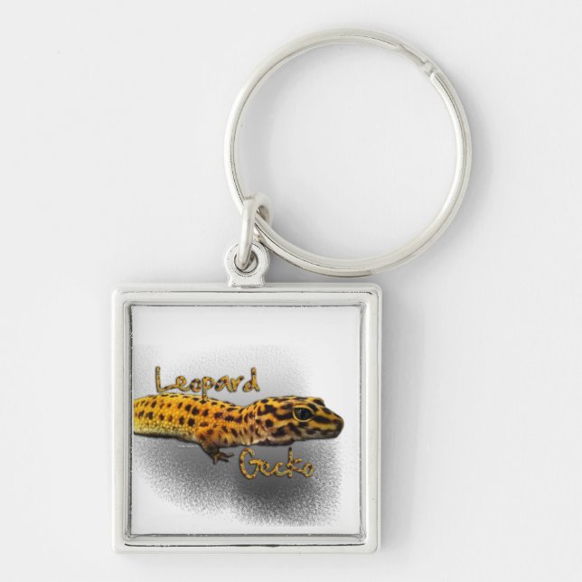 Leopardgecko-Schlüsselanhänger Schlüsselanhänger (Vorne)