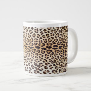 Leopardhaar Jumbo-Tasse