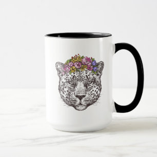 Leopardhippie-Chic Tasse