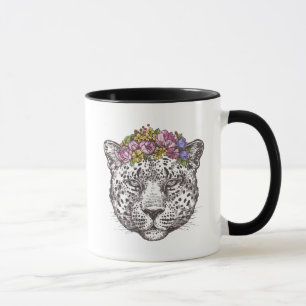 Leopardhippie-Chic Tasse