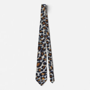 Leopardprint Krawatte