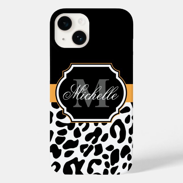 Leopardrucke Case-Mate iPhone Hülle (Rückseite)