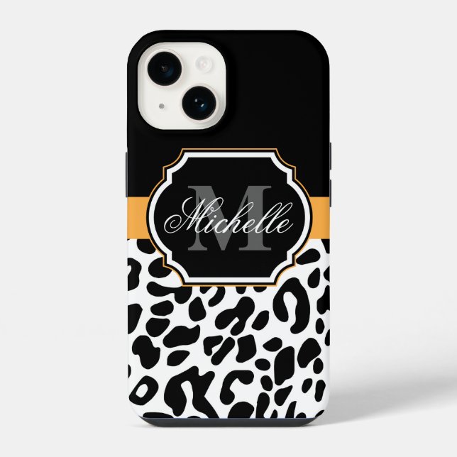 Leopardrucke iPhone Hülle (Rückseite)