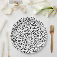 Leopardrucke, Leoparden, Schwarz und Weiß