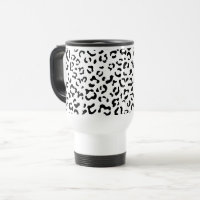 Leopardrucke, Leoparden, Schwarz und Weiß