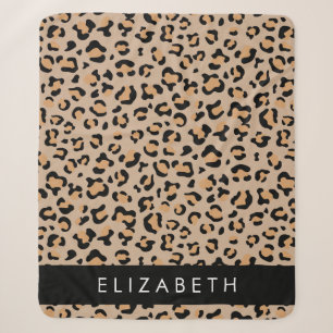 Leopardrucke, Spots, Braunleopard, Ihr Name Sherpadecke