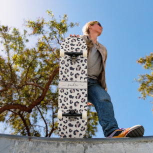 Leopardruckpink Skateboard
