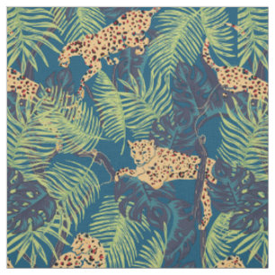 Leopards Jungle Stoff