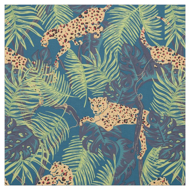 Leopards Jungle Stoff (Muster)