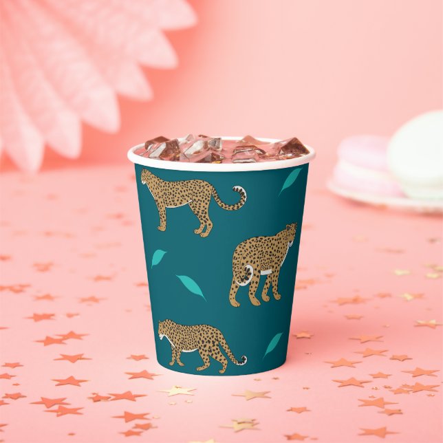 Leopards Pappbecher (Insitu)