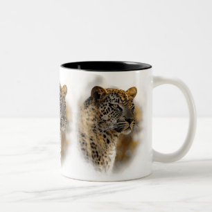 Leopardsafari-Tassen u. -schalen Zweifarbige Tasse