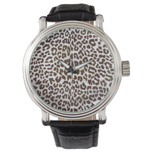 Leopardschokolade Armbanduhr