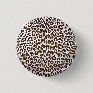 Leopardschokolade Button