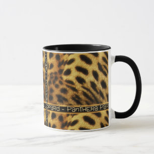 Leopardtiersafari-Tassen u. -schalen Tasse