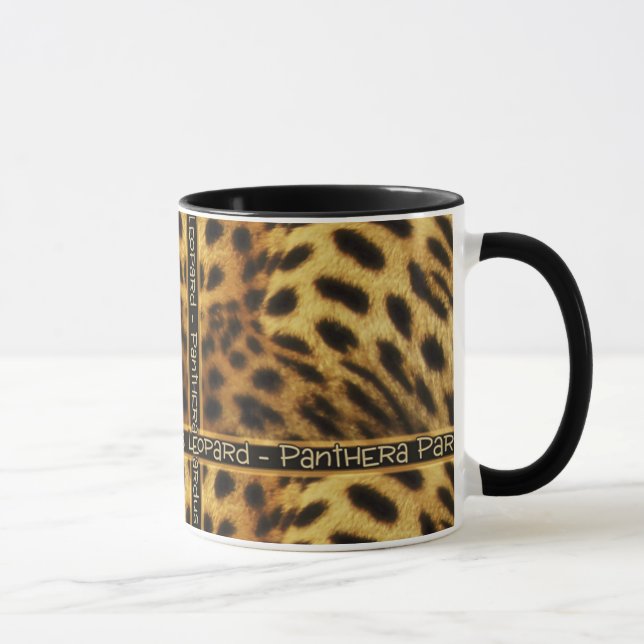 Leopardtiersafari-Tassen u. -schalen Tasse (Rechts)