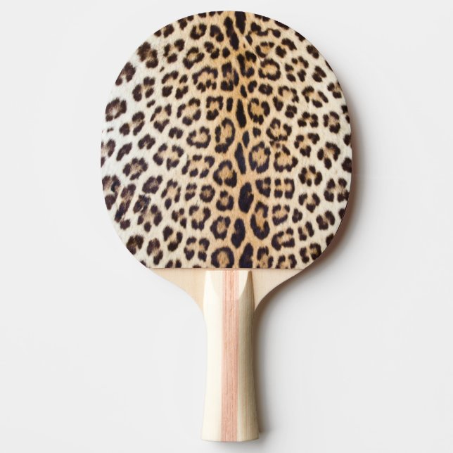 Leoparhaar Tischtennis Schläger (Vorderseite)
