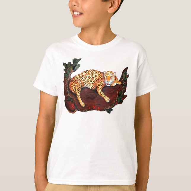 Leopold der Leopard T-Shirt (Vorderseite)