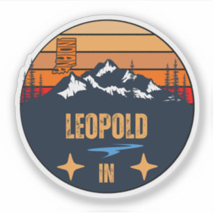 Leopold, Indiana Aufkleber