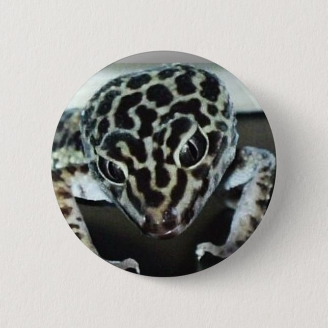 Lepard Gecko Button (Vorderseite)