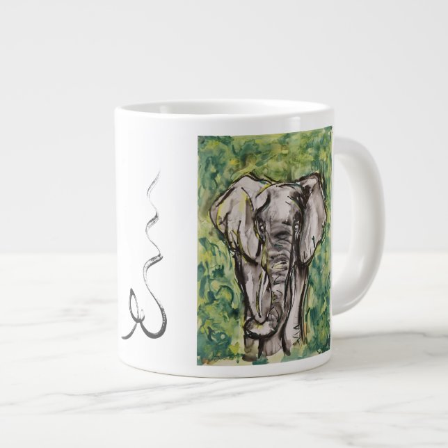 Lephelant Jumbo-Tasse (Vorderseite Rechts)
