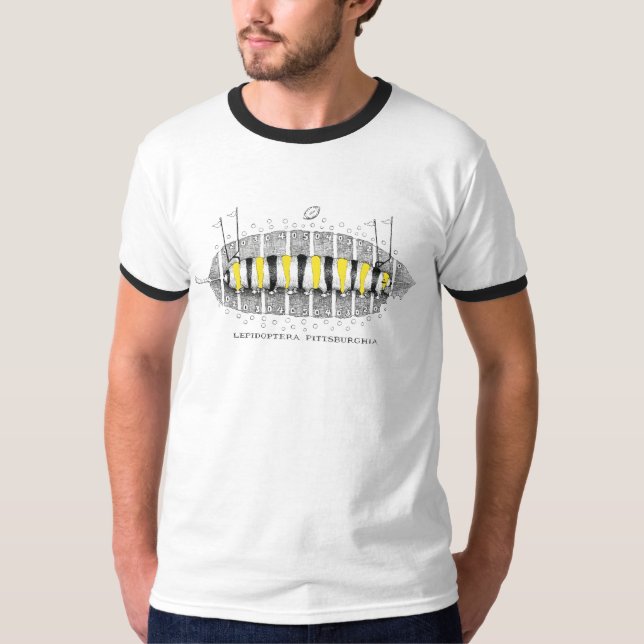 Lepidoptera Pittsburghia T-Shirt (Vorderseite)