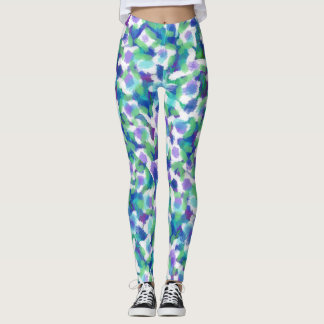 LEPOARD FARBpunkte Leggings