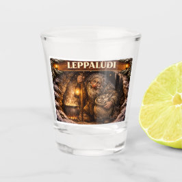 Leppaludi Icelandic Yule Lad Schnapsglas