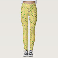 Leprachaun Kleeblatt St. Pat's Day Print Leggings
