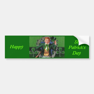Leprechaun Autoaufkleber