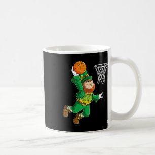 Leprechaun Bysketbyll Dunk St Patricks Day Boys Me Kaffeetasse