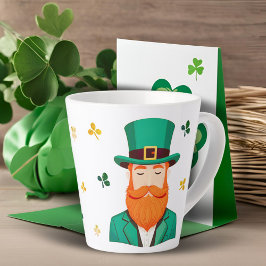 Leprechaun Clover Kleeblatt Patricks Day Milchtasse