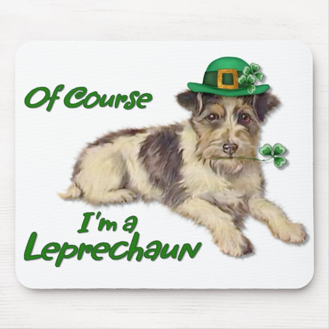 Leprechaun Dog Mousepad (Vorne)