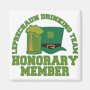Leprechaun Drink Team Magnet