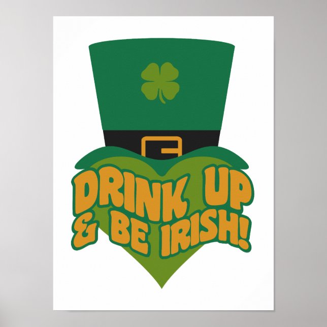 Leprechaun-Gedicht Poster (Vorne)