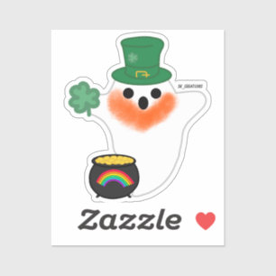 Leprechaun Ghost Aufkleber