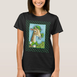 LEPRECHAUN GIRAFFE FARBEN ST. PATRICK'S DAY NIEDLI T-Shirt