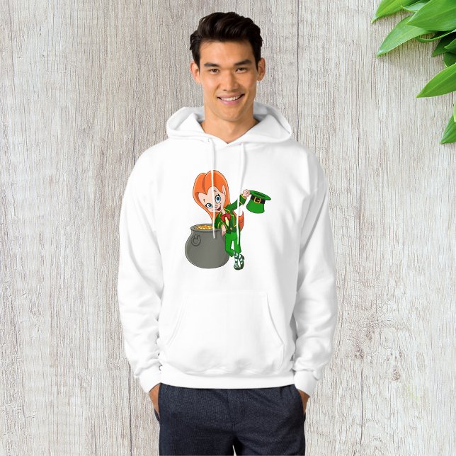 Leprechaun Girl Mens Hoodie (Von Creator hochgeladen)