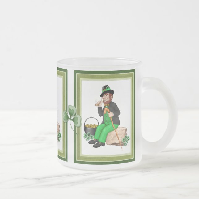 Leprechaun Gold Mattglastasse (Rechts)
