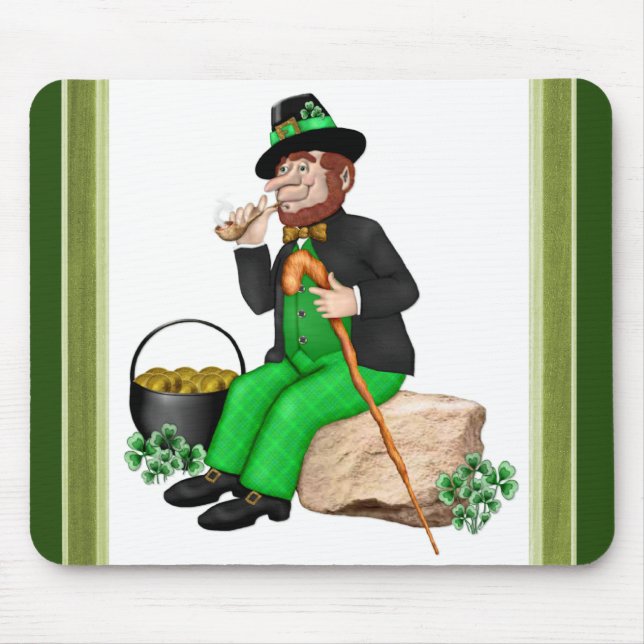 Leprechaun Gold Mousepad (Vorne)