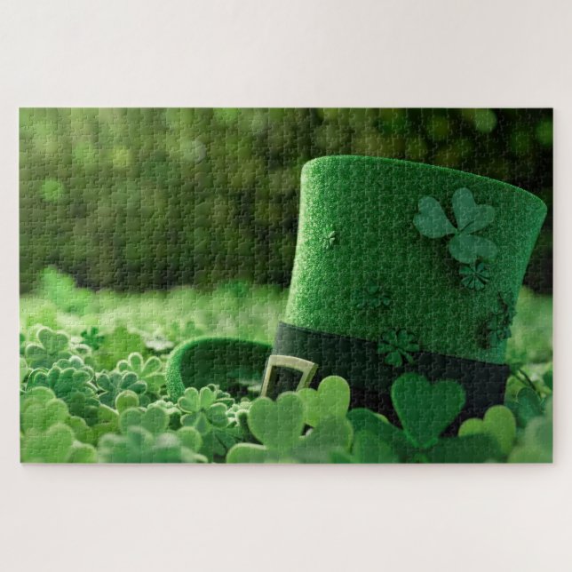 Leprechaun Hat Puzzle (Horizontal)